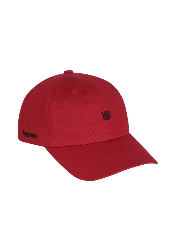 FORWARD kt wiz TEAM LOGO CAP (RED/BLACK)